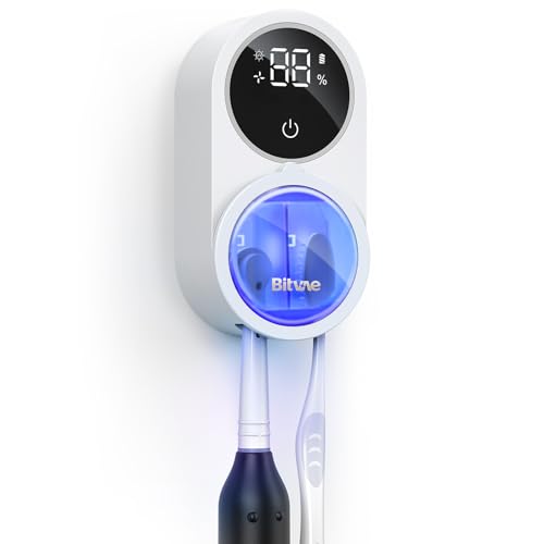 Bitvae Toothbrush Cleaner and Holder Smart LED Drying Station