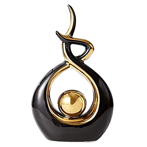 Norrclp Abstract Ceramic Statue Modern Table Sculpture