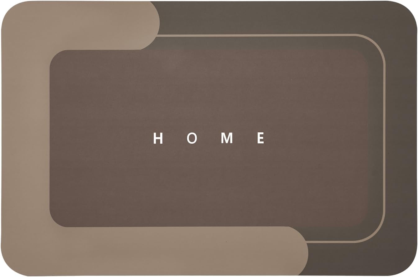 3PCS GORILLA GRIP Bath Rug Soft Chenille Absorbent Mat