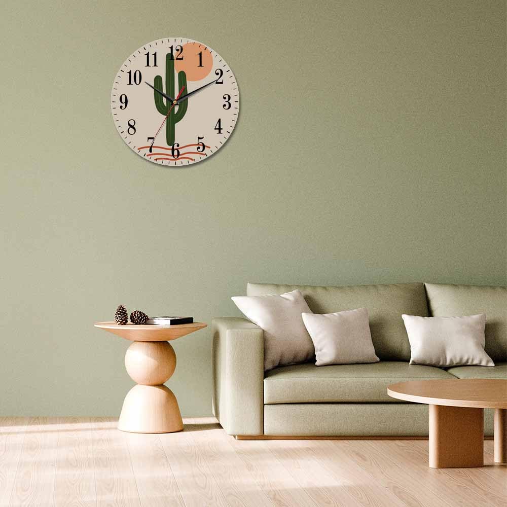 Mxocom Wheel Wall Clock Modern Car Tire Style Clock 10 Inch