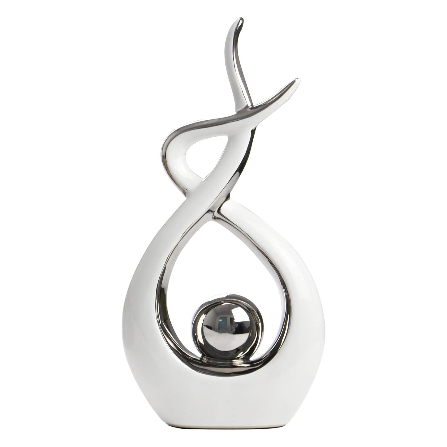 Norrclp Abstract Ceramic Statue Modern Table Sculpture