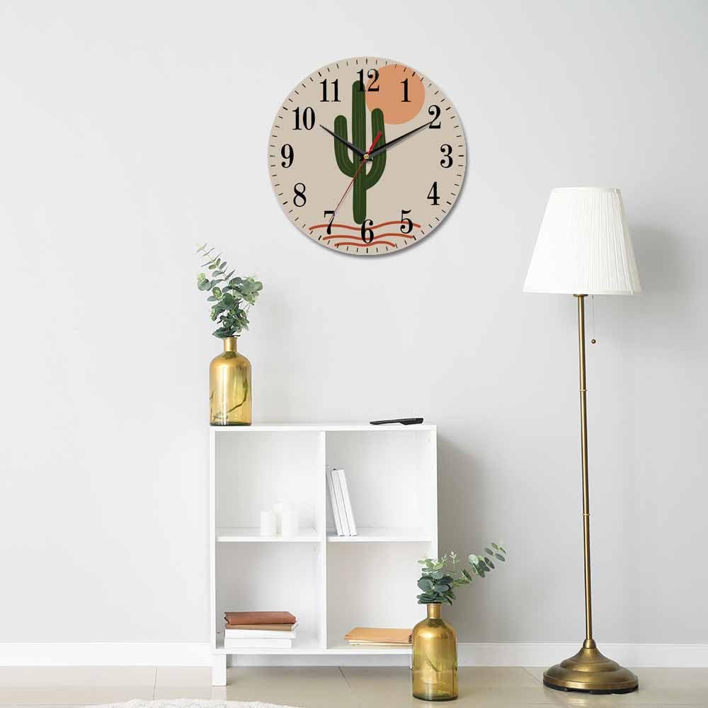 Mxocom Wheel Wall Clock Modern Car Tire Style Clock 10 Inch