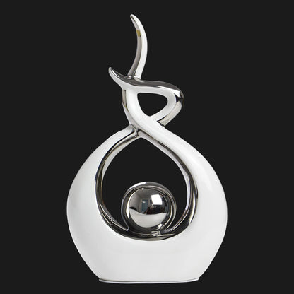 Norrclp Abstract Ceramic Statue Modern Table Sculpture