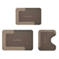 3PCS GORILLA GRIP Bath Rug Soft Chenille Absorbent Mat