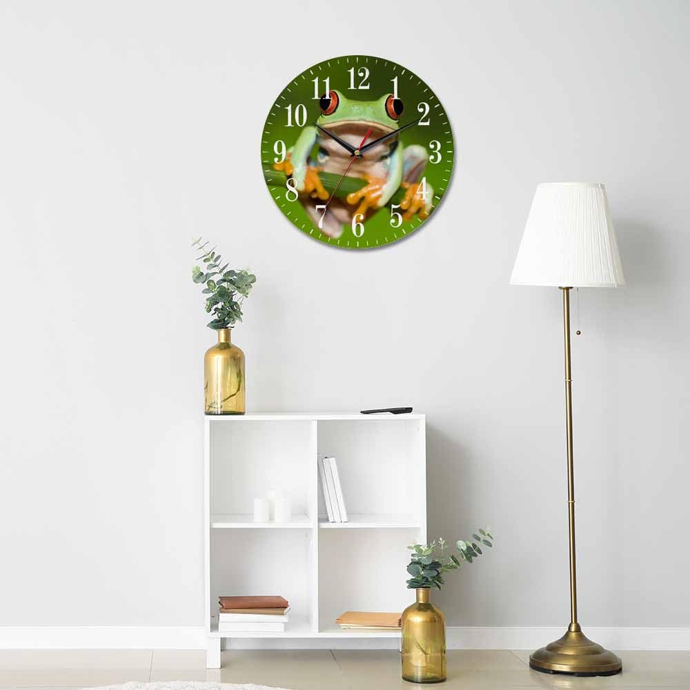 Mxocom Wheel Wall Clock Modern Car Tire Style Clock 10 Inch