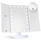 HUONUL Vanity Makeup Mirror Trifold with Lights