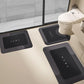 3PCS GORILLA GRIP Bath Rug Soft Chenille Absorbent Mat
