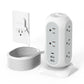 TESSAN Tower Power Strip 11 Outlets 3 USB 6 ft Cord