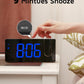 GOLOZA Projection Alarm Clock 180 Degree Rotating LED Clock