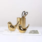 FANTESTICRYAN Gold Bird Statues Modern Decorative Ornaments