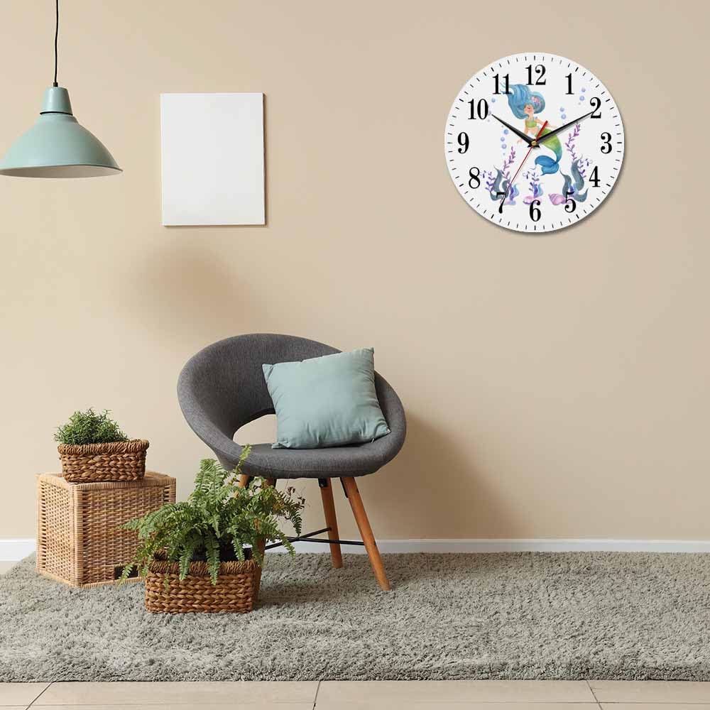 Mxocom Wheel Wall Clock Modern Car Tire Style Clock 10 Inch