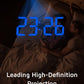 GOLOZA Projection Alarm Clock 180 Degree Rotating LED Clock