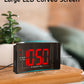 GOLOZA Projection Alarm Clock 180 Degree Rotating LED Clock