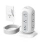 TESSAN Tower Power Strip 11 Outlets 3 USB 6 ft Cord