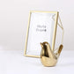FANTESTICRYAN Gold Bird Statues Modern Decorative Ornaments