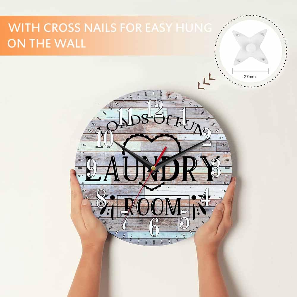 Mxocom Wheel Wall Clock Modern Car Tire Style Clock 10 Inch