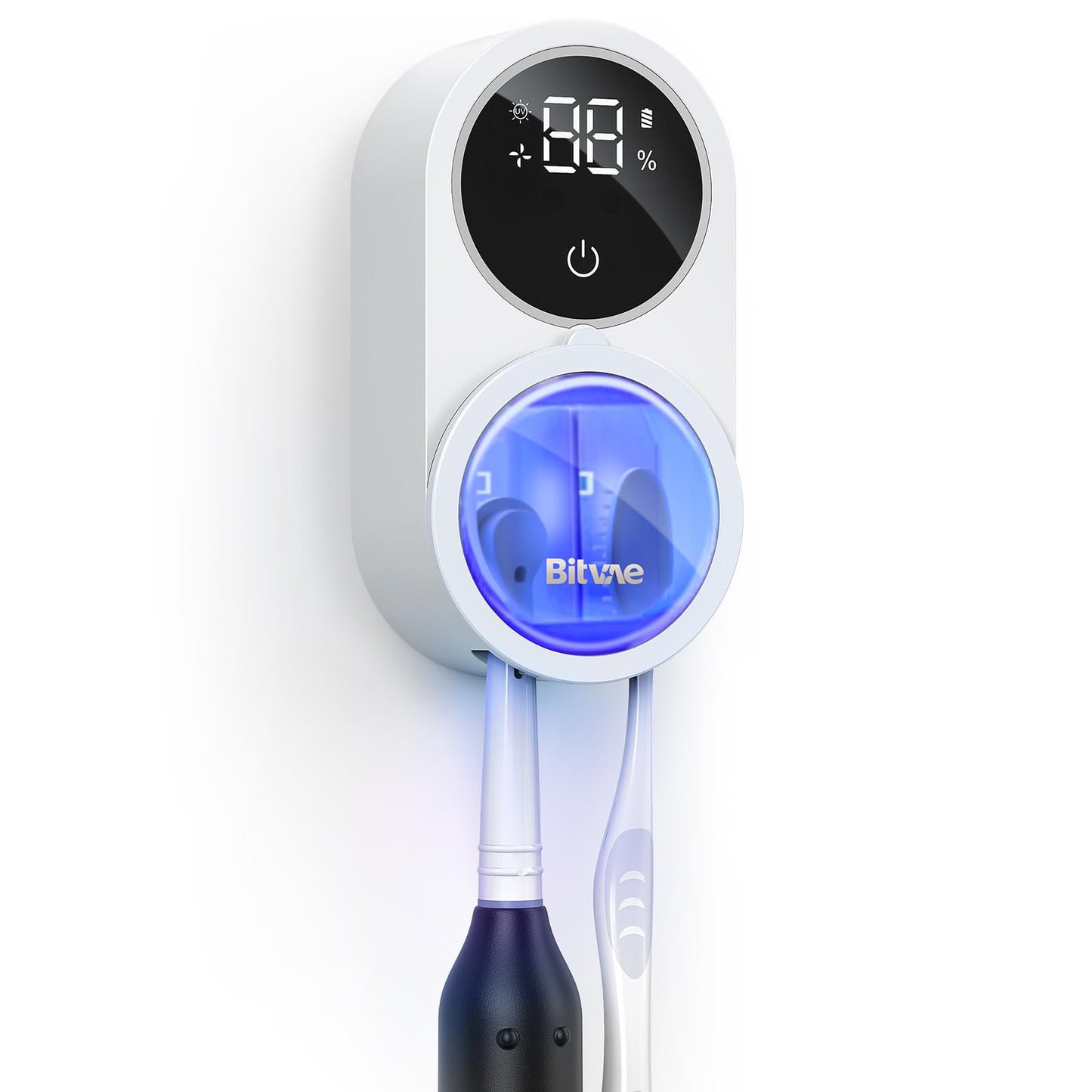 Bitvae Toothbrush Cleaner and Holder Smart LED Drying Station