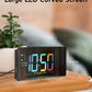 GOLOZA Projection Alarm Clock 180 Degree Rotating LED Clock