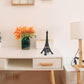 ESHATO Eiffel Tower Statue Gold Metal Decorative Figurine 7 Inch