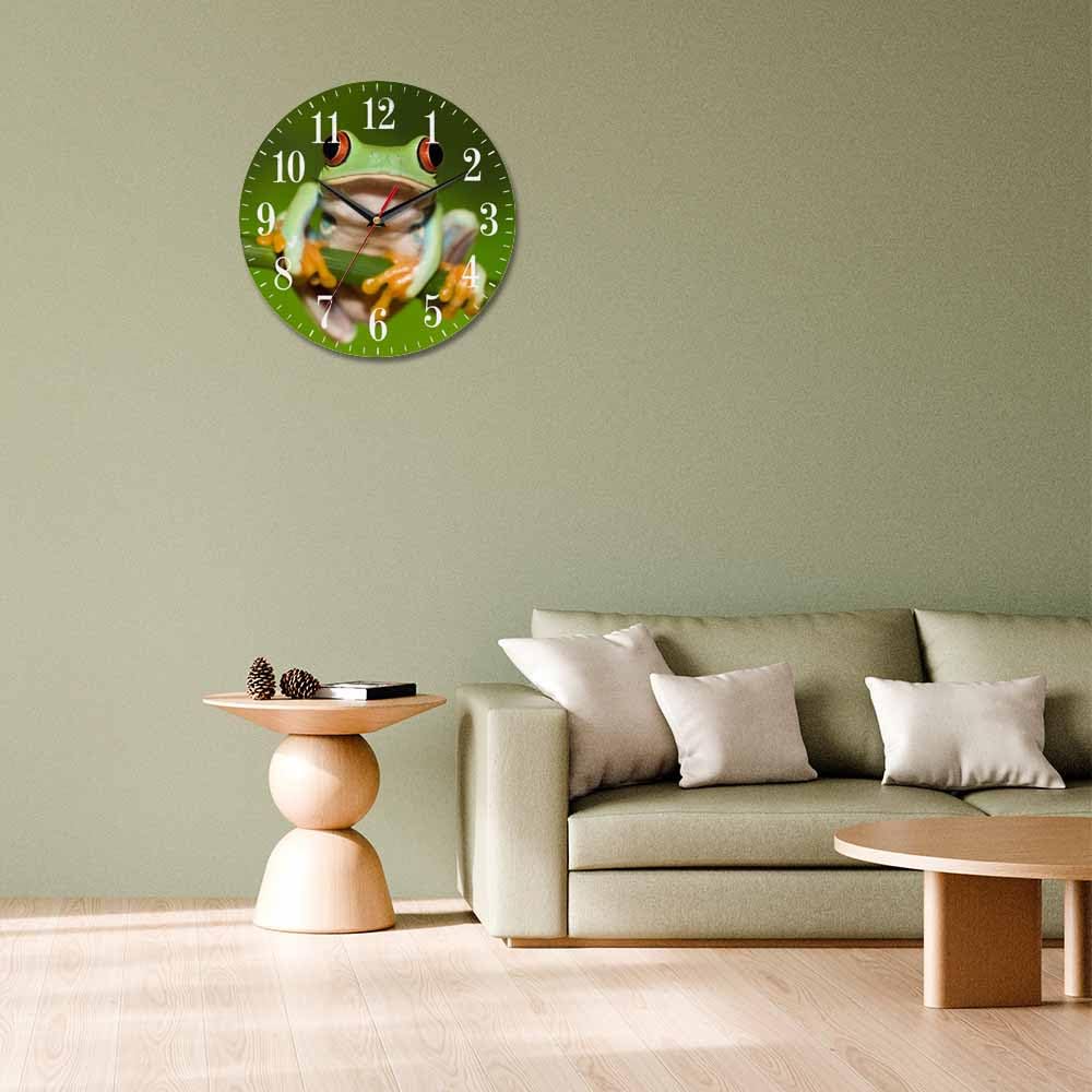 Mxocom Wheel Wall Clock Modern Car Tire Style Clock 10 Inch