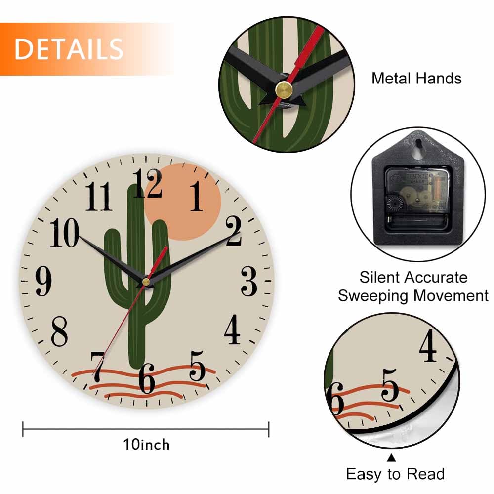 Mxocom Wheel Wall Clock Modern Car Tire Style Clock 10 Inch