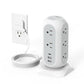 TESSAN Tower Power Strip 11 Outlets 3 USB 6 ft Cord
