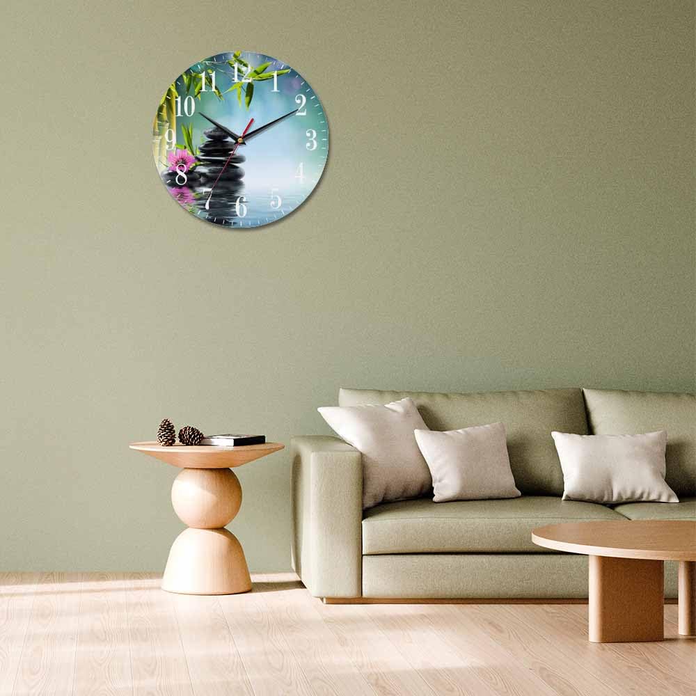 Mxocom Wheel Wall Clock Modern Car Tire Style Clock 10 Inch