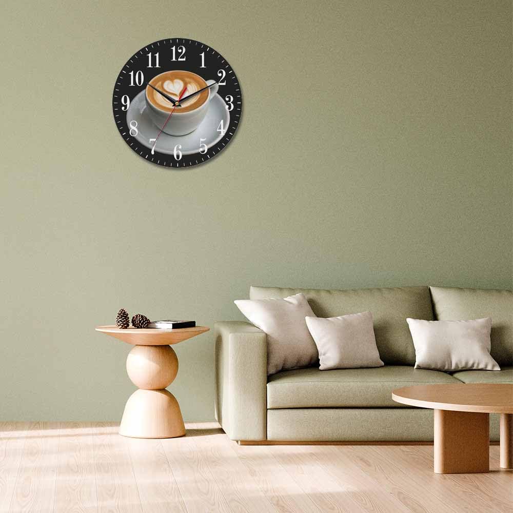 Mxocom Wheel Wall Clock Modern Car Tire Style Clock 10 Inch