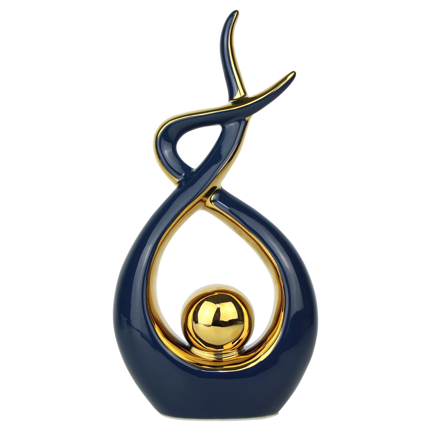 Norrclp Abstract Ceramic Statue Modern Table Sculpture