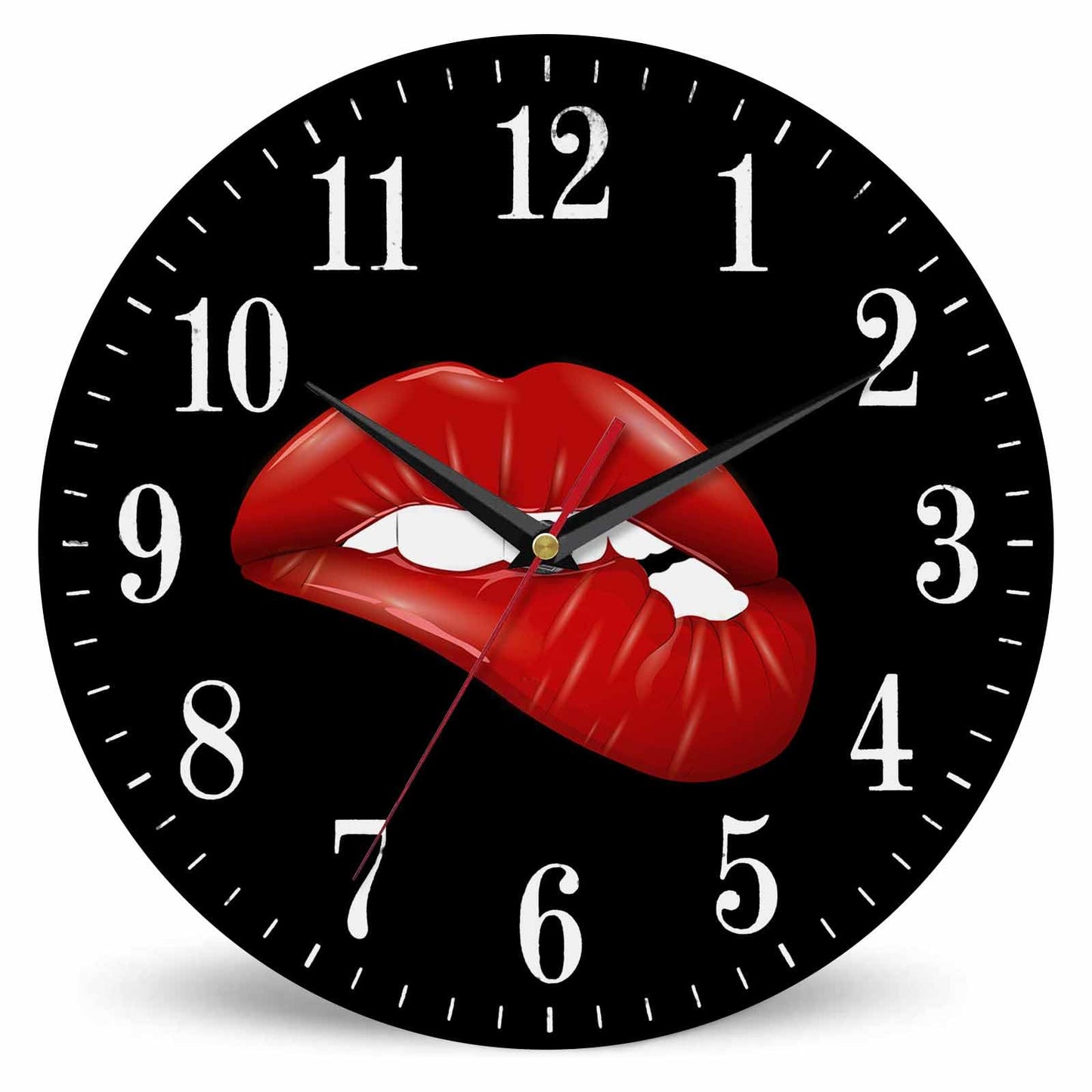 Mxocom Wheel Wall Clock Modern Car Tire Style Clock 10 Inch