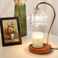 Funistree Flower Candle Warmer Lamp with Timer