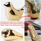 FANTESTICRYAN Gold Bird Statues Modern Decorative Ornaments
