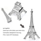 ESHATO Eiffel Tower Statue Gold Metal Decorative Figurine 7 Inch
