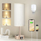 Fenmzee Rose Gold Crystal Touch Lamp 3 Way Dimmable with USB