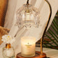 Funistree Flower Candle Warmer Lamp with Timer