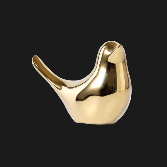 FANTESTICRYAN Gold Bird Statues Modern Decorative Ornaments