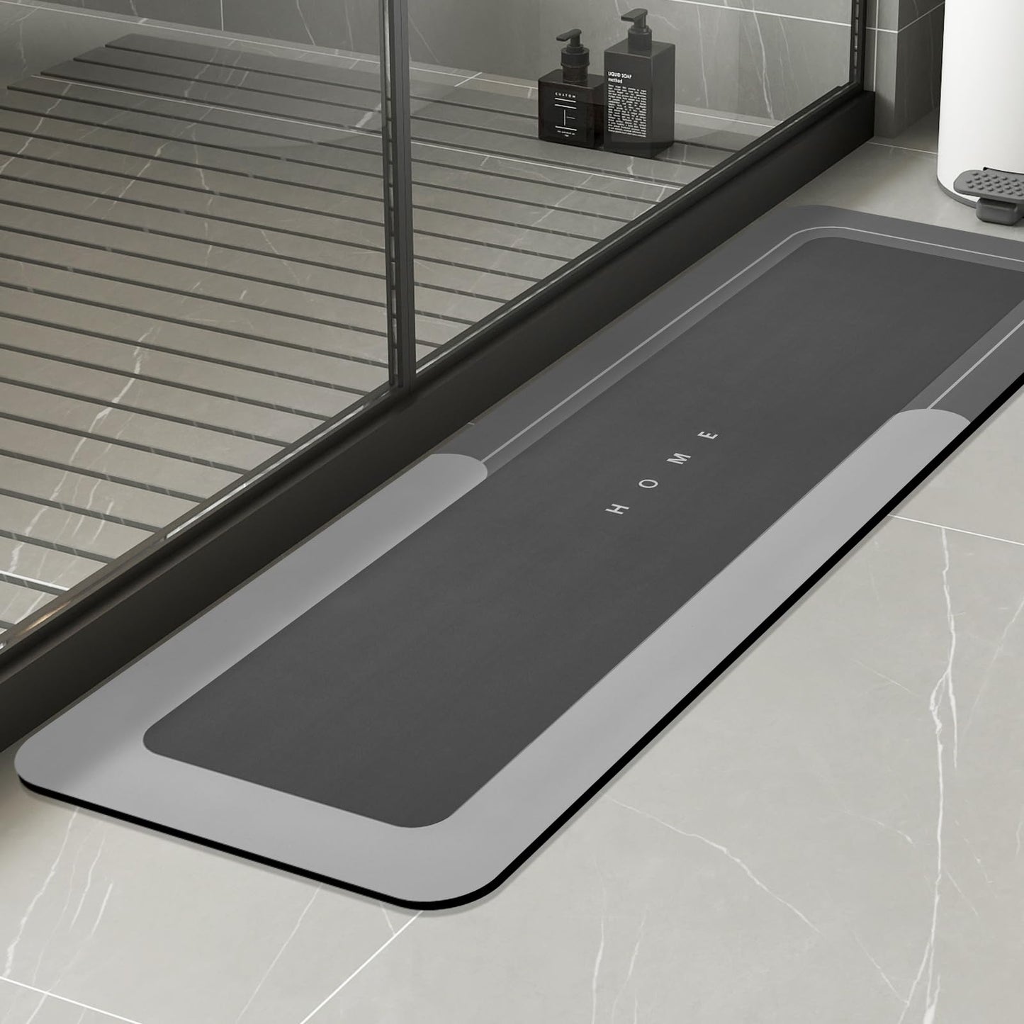 3PCS GORILLA GRIP Bath Rug Soft Chenille Absorbent Mat