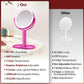 20X Magnifying Makeup Mirror Lighted Dual Sided Mirror