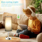 Fenmzee Rose Gold Crystal Touch Lamp 3 Way Dimmable with USB