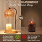 Funistree Flower Candle Warmer Lamp with Timer