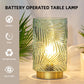 Battery Operated Cordless Table Lamp LED Nightlight with Timer