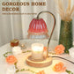 Funistree Flower Candle Warmer Lamp with Timer