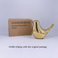 FANTESTICRYAN Gold Bird Statues Modern Decorative Ornaments