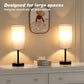 Fenmzee Rose Gold Crystal Touch Lamp 3 Way Dimmable with USB