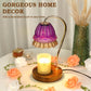 Funistree Flower Candle Warmer Lamp with Timer