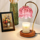 Funistree Flower Candle Warmer Lamp with Timer
