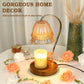 Funistree Flower Candle Warmer Lamp with Timer