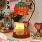 Funistree Flower Candle Warmer Lamp with Timer