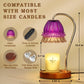 Funistree Flower Candle Warmer Lamp with Timer