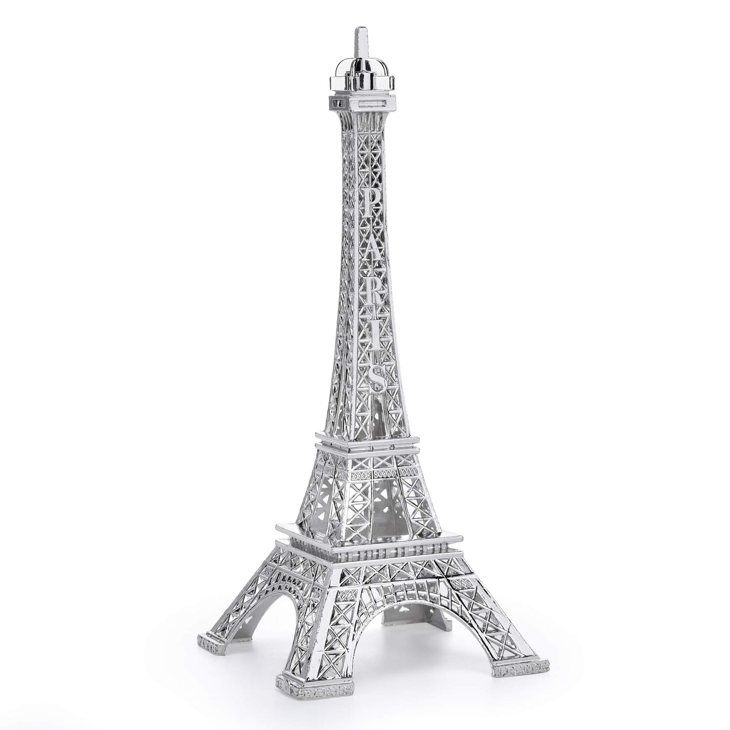 ESHATO Eiffel Tower Statue Gold Metal Decorative Figurine 7 Inch
